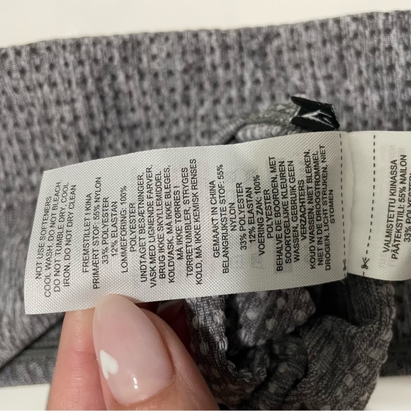 Gymshark Women's Vital Boost Leggings Smokey Gray | Sz Medium - Picture 6 of 15